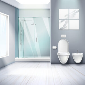 Read more about the article Riding the Wave of Elegance: Laminate Wood Flooring in Bathroom